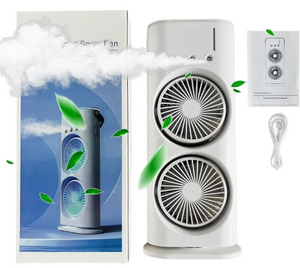 🌀 Ventilador de Torre con Humidificador